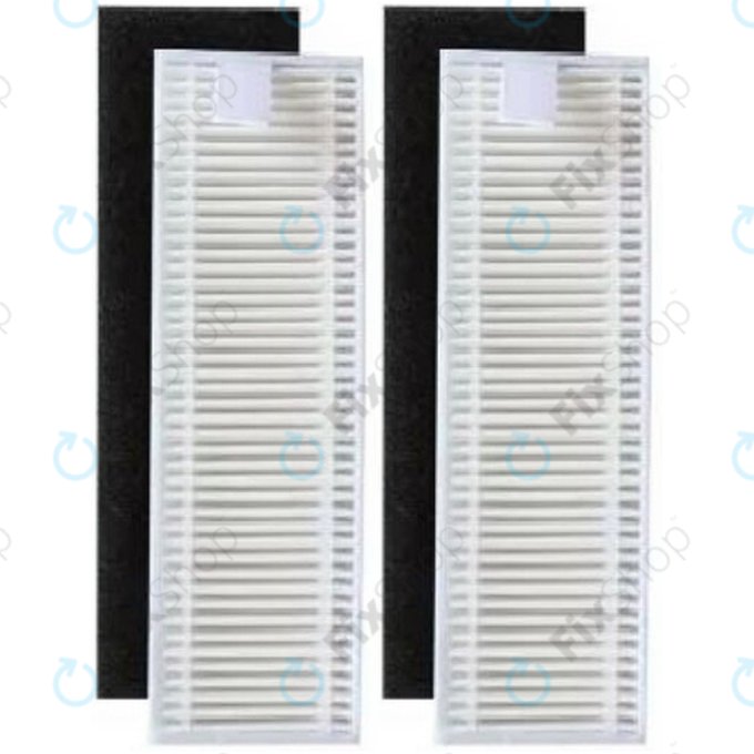 HEPA-Filter, 2 Stk. für Rowenta X-plorer S65, S65+, S70, S70+, S75s, S75s+