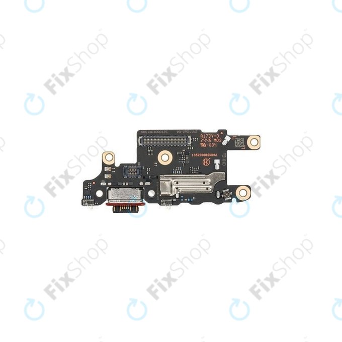 Xiaomi Poco X7 Pro 2412DPC0AG - Ladestecker Ladebuchse PCB Platine + SIM Čítač - 56000400O1000 Genuine Service Pack