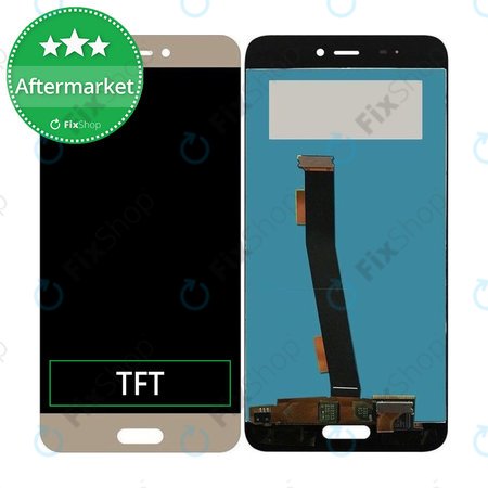 Xiaomi Mi 5 - LCD Display + Touchscreen Front Glas (Gold) TFT