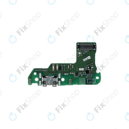 Huawei Y6 (2018), Y6 Prime (2018) ATU-L31 - Ladestecker Ladebuchse PCB Platine - 02351WHT Genuine Service Pack