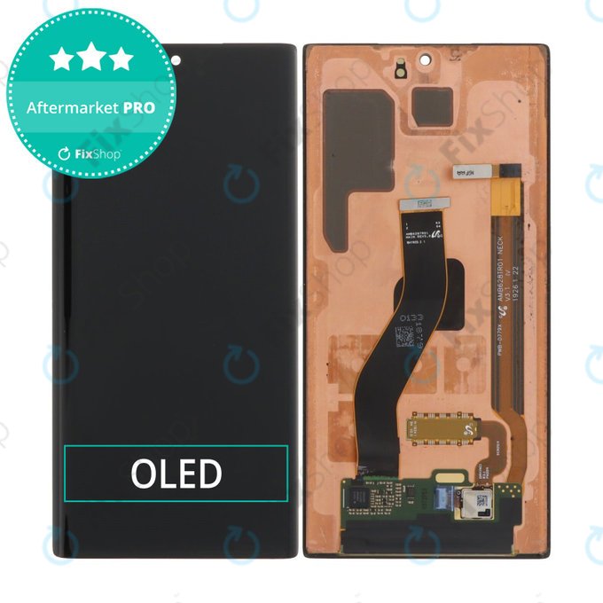 Samsung Galaxy Note 10 - LCD Display + Touchscreen Front Glas OLED