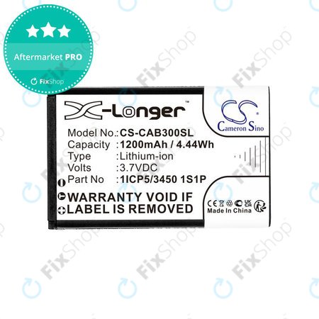 Akku batterie für Cat B30, 1200mAh, Li-Ion, 3.7V, 1ICP5/3450 1S1P, HQ