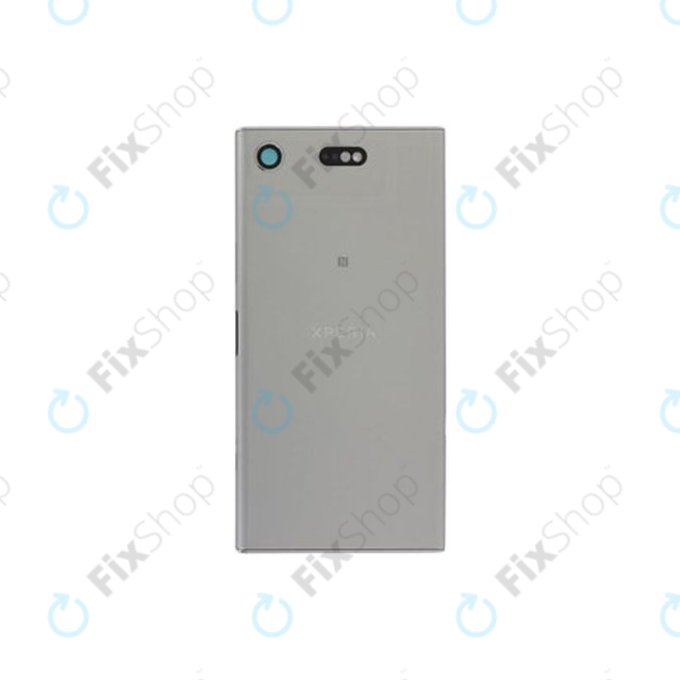 Sony Xperia XZ1 Compact G8441 - Akkudeckel (White Silver) - 1310-0305 Genuine Service Pack