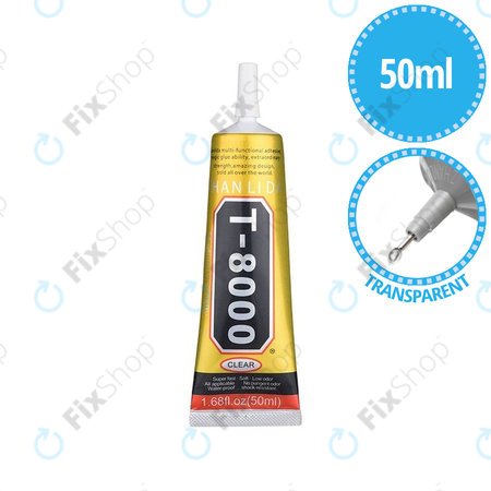 Klebstoff T-8000 - 50ml (Transparent)
