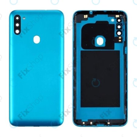 Samsung Galaxy M11 M115F - Akkudeckel (Metalic Blue)