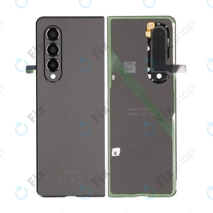 Samsung Galaxy Z Fold 3 F926B - Akkudeckel (Phantom Black) - GH82-26312A Genuine Service Pack