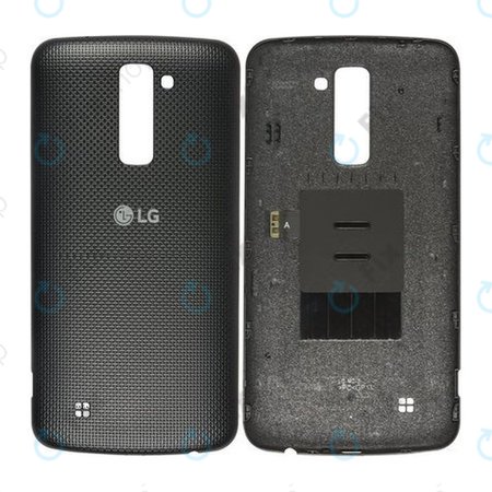 LG K10 K420N - Akkudeckel (Black) - ACQ89015001 Genuine Service Pack