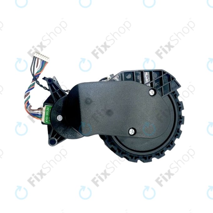 Xiaomi Robot Vacuum X20, S10, Dreame X30, X20, X10 Pro - Rad mit Motor (Links) (Schwarz)