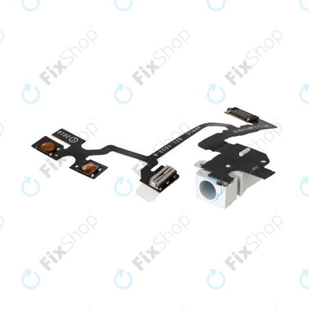 Apple iPhone 4 - Lautstärketaste Flex Kabel (White)
