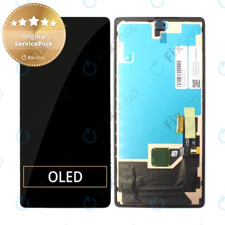 Google Pixel 6 - LCD Display + Touchscreen Front Glas + Rahmen OLED - G949-00175-01 Genuine Service Pack