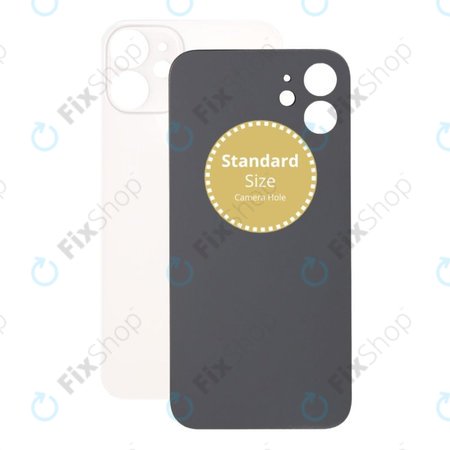 Apple iPhone 12 Mini - Backcover Glas (White)