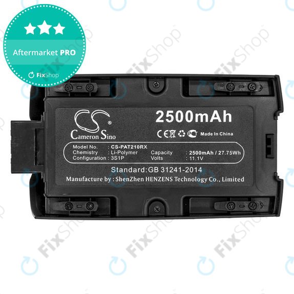 Akku batterie für Parrot Bebop 2, Parrot Bebop 2 Pro, 2500mAh, Li-Pol, 11.1V, HQ