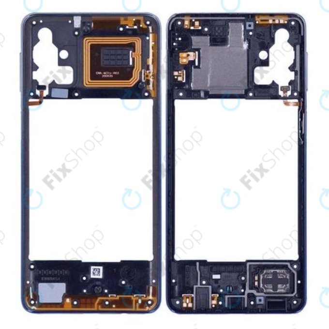 Samsung Galaxy M31s M317F - Mittlerer Rahmen (Mirage Blue) - GH97-25062B Genuine Service Pack