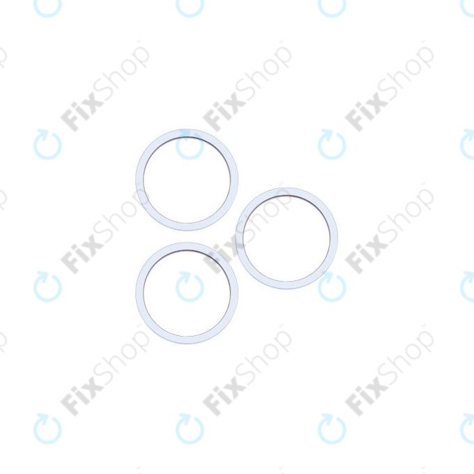 Apple iPhone 13 Pro, 13 Pro Max - Rückfahrkamera Rahmen (Blue) - 3Stk.