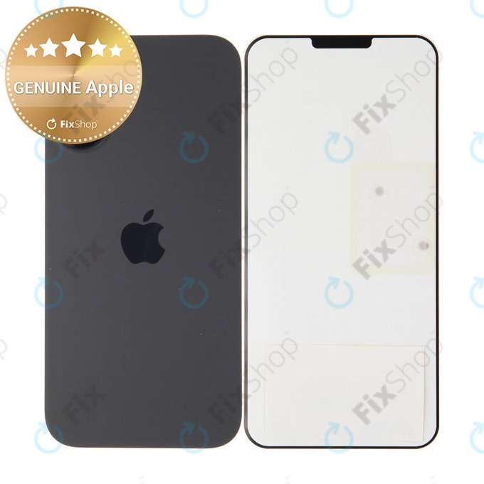 Backcover Glas für iPhone 16 | Black | 661-44801 | Genuine Apple