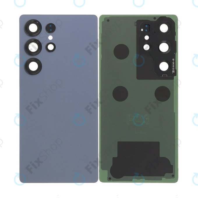 Samsung Galaxy S25 Ultra - Akkudeckel Komplett (Titanium Silverblue)