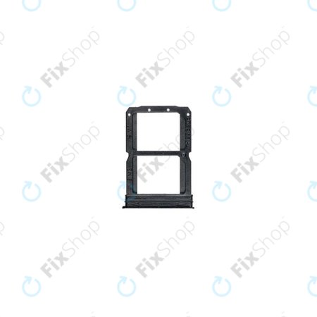 OnePlus 6T - SIM Steckplatz Slot (Midnight Black) - 1071100160 Genuine Service Pack