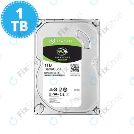 HDD 3,5 - Seagate Barracuda 1 TB 7200 U/min 64 MB SATA III