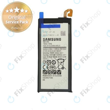 Samsung Galaxy J3 J330F (2017) - Akku Batterie EB-BJ330ABE 2400mAh - GH43-04756A Genuine Service Pack