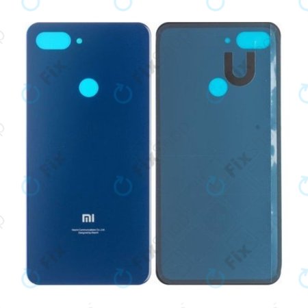 Xiaomi Mi 8 Lite - Akkudeckel (Aurora Blue) - 5540412101A7 Genuine Service Pack