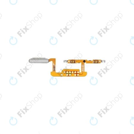 Samsung Galaxy Tab S7 T870, T875, T876B - Fingerabdrucksensor + Flex Kabel (Mystic Silver) - GH96-13643B Genuine Service Pack