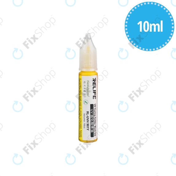 Relife RL-UVH901Y - UV-härtbare Lötmaske - 10ml (Gelb)