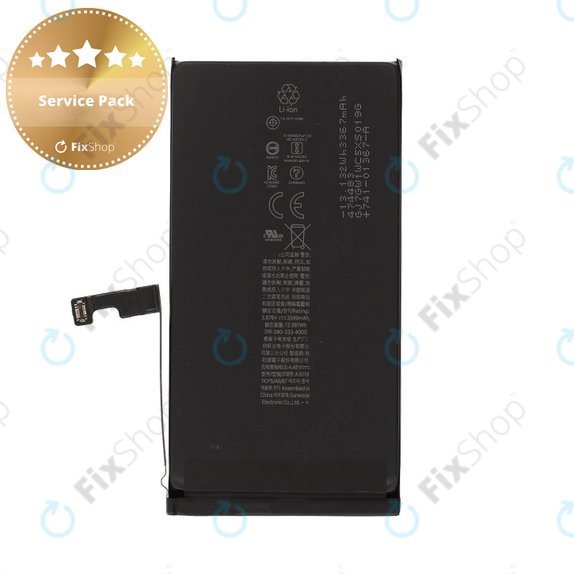 Akku Batterie für iPhone 15, 3349mAh, A3018, Service Pack