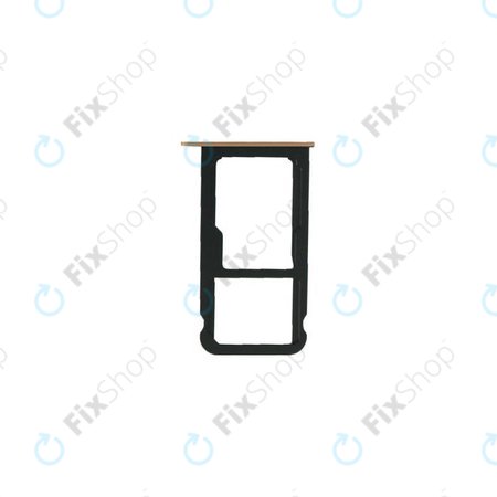Huawei P10 Lite - SIM Steckplatz Slot (Gold) - 51661EPG Genuine Service Pack