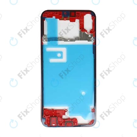 Huawei Honor 8X, 9X Lite - Hinterer Kunststoffrahmen (Red) - 02352EEQ Genuine Service Pack