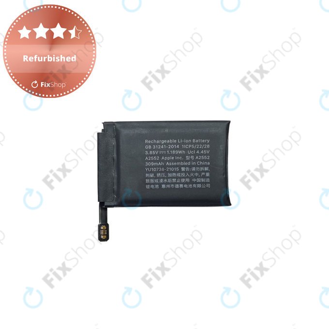 Apple Watch 7 45mm - Akku Batterie A2552 309mAh Refurbished