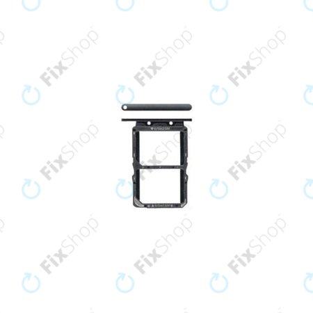 Huawei Honor View 20 - SIM Steckplatz Slot (Midnight Black) - 51661MJU Genuine Service Pack