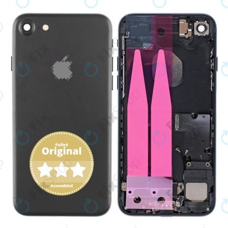 Apple iPhone 7 - Backcover (Schwarz) Pulled