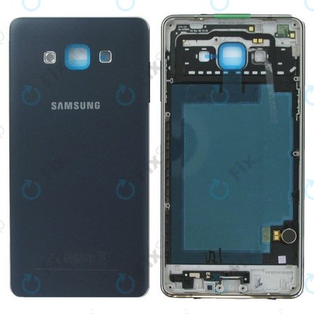 Samsung Galaxy A7 A700F - Akkudeckel (Midnight Black) - GH96-08413B Genuine Service Pack