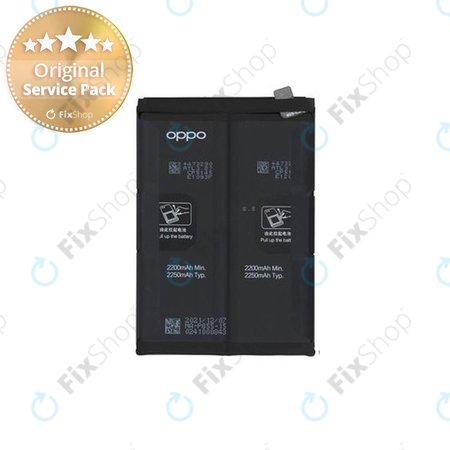 Oppo Reno 7 5G CPH2371, Find X5 Lite CPH2371 - Akku Batterie BLP855 4500mAh - 4200006 Genuine Service Pack