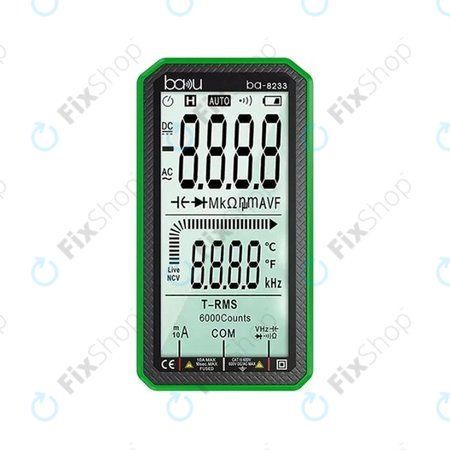 Baku BA-8233 - Professionelles Digitalmultimeter mit Touchscreen