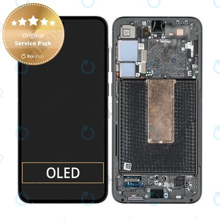 Samsung Galaxy S23 Plus S916B - LCD Display + Touchscreen Front Glas + Rahmen (Green) - GH82-30477C Genuine Service Pack