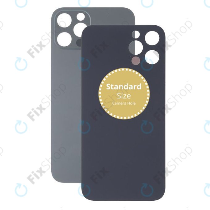 Apple iPhone 13 Pro Max - Backcover Glas (Graphite)