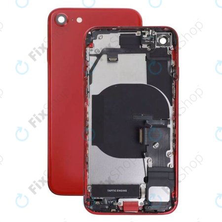 Apple iPhone SE (3rd Gen 2022) - Backcover (Red)