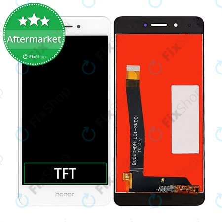 Huawei Nova Smart, Enjoy 6s, Honor 6c - LCD Display + Touchscreen Front Glas (White) TFT