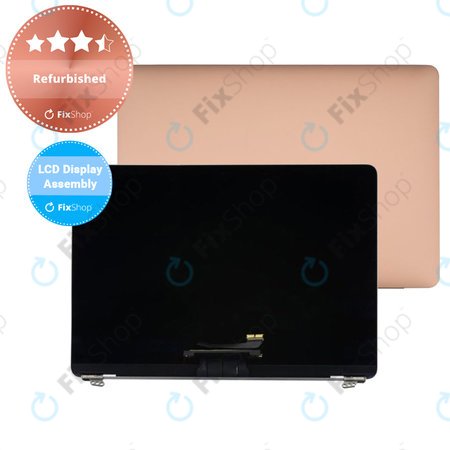 Apple MacBook 12" A1534 (Early 2015) - LCD Display + Frontglas + Abdeckung (Gold) Refurbished
