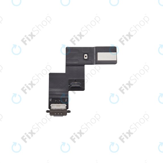 Apple iPad Air 13 (2024) - Ladestecker Ladebuchse + Flex kabel (Space Gray)