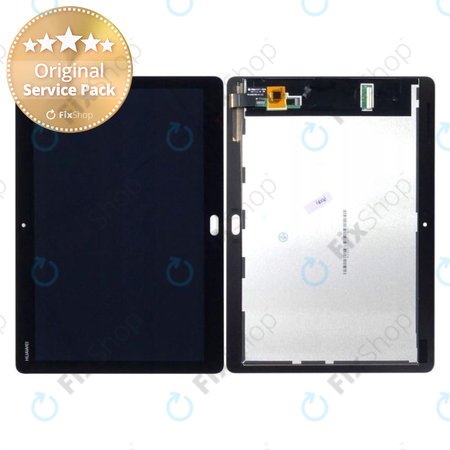 Huawei MediaPad M3 Lite 10 - LCD Display + Touchscreen Front Glas (Space Grey) - 02351JCC