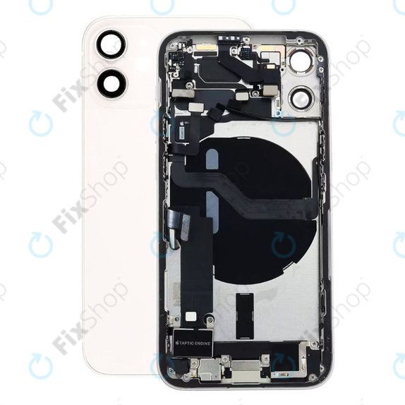 Apple iPhone 12 Mini - Backcover/Kleinteilen (White)
