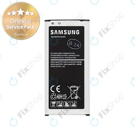 Samsung Galaxy S5 Mini G800F - Akku Batterie EB-BG800BBE 2100mAh - GH43-04257A Genuine Service Pack