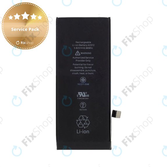 Akku Batterie für iPhone SE (2nd Gen 2020), 1821mAh, A2312, Service Pack