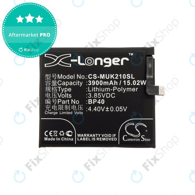 Xiaomi Mi 9T Pro - Akku Batterie BP40 3900mAh HQ