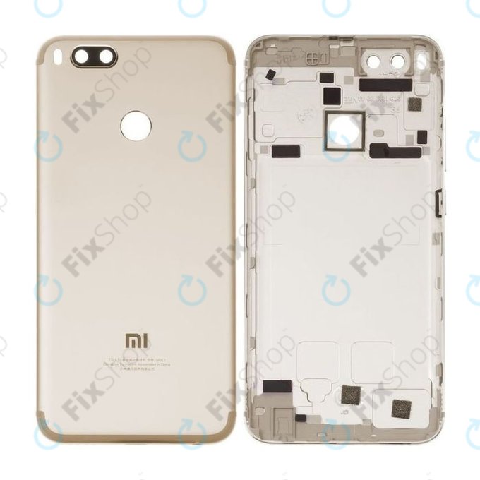 Xiaomi Mi A1 (5x) - Akkudeckel (Rose Gold)