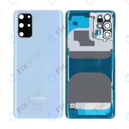 Samsung Galaxy S20 Plus G985F - Akkudeckel (Cloud Blue) - GH82-22032D, GH82-21634D Genuine Service Pack