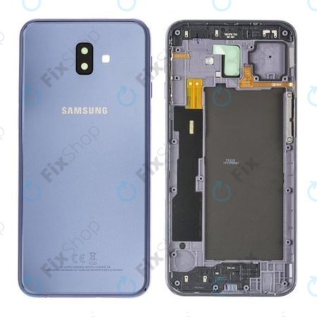 Samsung Galaxy J6 Plus J610F (2018) - Akkudeckel (Gray) - GH82-17868C Genuine Service Pack