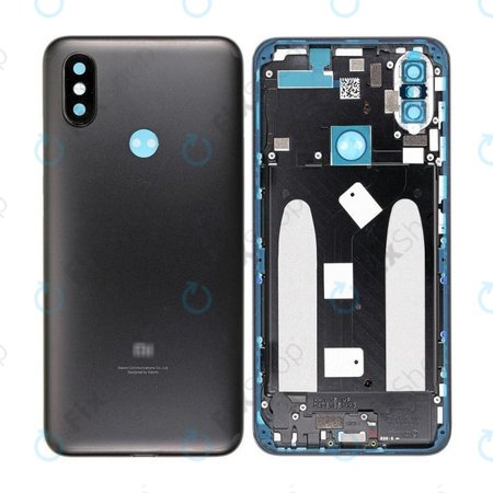 Xiaomi Mi A2 (Mi 6x) - Akkudeckel (Black) - 5606200580B6 Genuine Service Pack